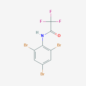 molecular formula C8H3Br3F3NO B2705032 2,2,2-trifluoro-N-(2,4,6-tribromophenyl)acetamide CAS No. 68545-90-4