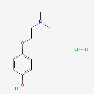 4-[2-(Dimethylamino)ethoxy]phenol;hydrochloride