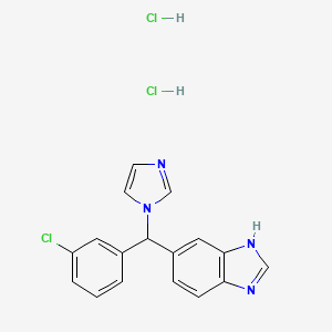 molecular formula C17H15Cl3N4 B2705173 Liarozole dihydrochloride CAS No. 1883548-96-6