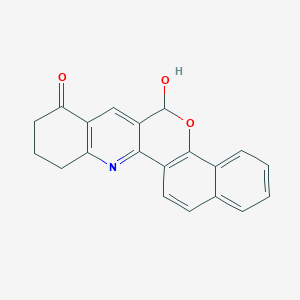 6-hydroxy-6,9,10,11-tetrahydro-8H-benzo[7,8]chromeno[4,3-b]quinolin-8-one