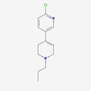 2-Chloro-5-(1-propyl-3,6-dihydro-2H-pyridin-4-yl)pyridine