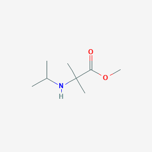 Methyl 2-methyl-2-[(propan-2-yl)amino]propanoate