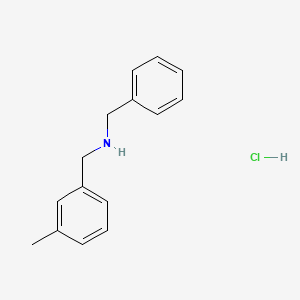 N-Benzyl(3-methylphenyl)methanamine hydrochloride