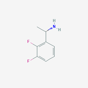 molecular formula C8H9F2N B2705517 (S)-1-(2,3-Difluorophenyl)ethanamine CAS No. 1415380-62-9