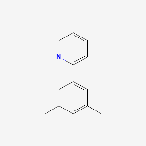 molecular formula C13H13N B2705953 2-(3,5-Dimethylphenyl)pyridine CAS No. 1101187-10-3