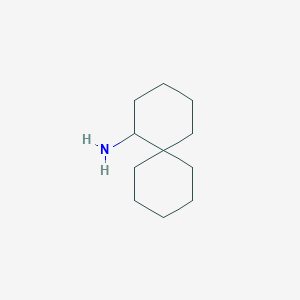 molecular formula C11H21N B2705991 Spiro[5.5]undecan-1-amine CAS No. 27992-30-9