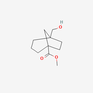 Methyl 5-(hydroxymethyl)bicyclo[3.2.1]octane-1-carboxylate