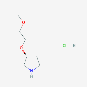 (3R)-3-(2-methoxyethoxy)pyrrolidine hydrochloride