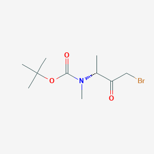 Tert-butyl N-[(2R)-4-bromo-3-oxobutan-2-yl]-N-methylcarbamate