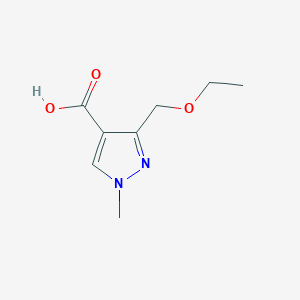 3-(Ethoxymethyl)-1-methylpyrazole-4-carboxylic acid