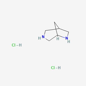 3,6-Diazabicyclo[3.2.1]octane;dihydrochloride