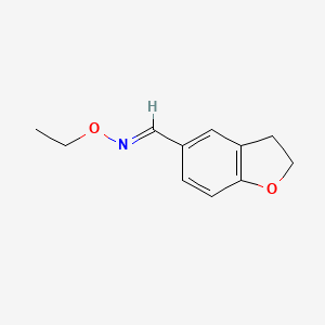 (E)-1-(2,3-Dihydro-1-benzofuran-5-yl)-N-ethoxymethanimine