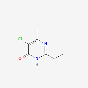 5-chloro-2-ethyl-6-methylpyrimidin-4(3H)-one
