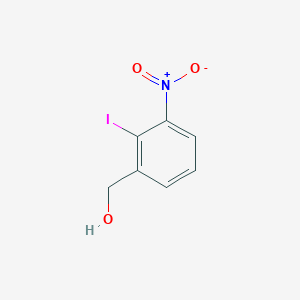 molecular formula C7H6INO3 B2706219 2-Iodo-3-nitrobenzyl alcohol CAS No. 158616-08-1