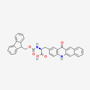 molecular formula C35H26N2O5 B2706430 Fmoc-Ala(2-Bacd)-OH CAS No. 1157859-85-2