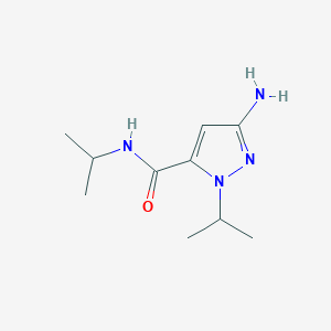 3-Amino-N,1-diisopropyl-1H-pyrazole-5-carboxamide