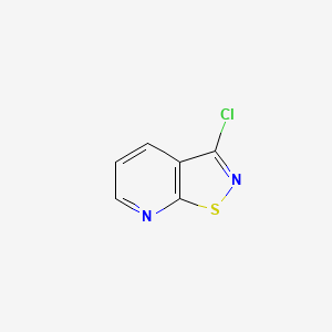 molecular formula C6H3ClN2S B2706518 3-Chloroisothiazolo[5,4-b]pyridine CAS No. 913264-70-7