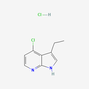 4-Chloro-3-ethyl-1H-pyrrolo[2,3-b]pyridine hydrochloride