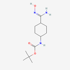 tert-Butyl (4-(N-hydroxycarbamimidoyl)cyclohexyl)carbamate