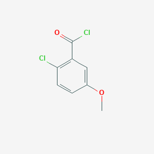 molecular formula C8H6Cl2O2 B027068 2-Chloro-5-methoxybenzoyl chloride CAS No. 100191-61-5