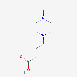 B2706804 4-(4-Methyl-1-piperazinyl)butanoic Acid CAS No. 34632-69-4; 58077-68-2