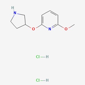2-Methoxy-6-(pyrrolidin-3-yloxy)pyridine dihydrochloride