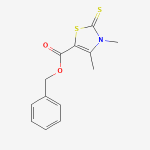 Benzyl 3,4-dimethyl-2-sulfanylidene-1,3-thiazole-5-carboxylate