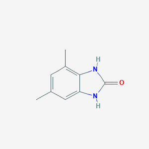 molecular formula C9H10N2O B027070 4,6-Dimethyl-1H-benzoimidazole-2(3H)-one CAS No. 102308-68-9