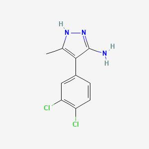 4-(3,4-dichlorophenyl)-5-methyl-1H-pyrazol-3-amine