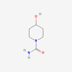 molecular formula C6H12N2O2 B2707157 4-Hydroxypiperidine-1-carboxamide CAS No. 279238-12-9