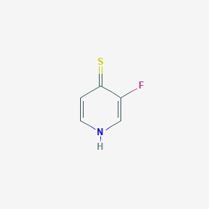 molecular formula C5H4FNS B2707229 3-Fluoropyridine-4-thiol CAS No. 1201803-08-8