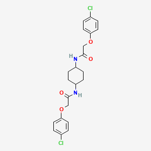 molecular formula C22H24Cl2N2O4 B2707336 Isrib CAS No. 1597403-47-8; 548470-11-7