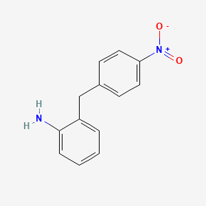 molecular formula C13H12N2O2 B2707603 2-(4-Nitrobenzyl)aniline CAS No. 142835-44-7