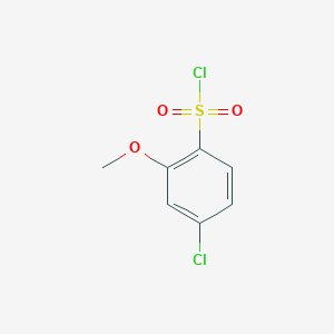 4-Chloro-2-methoxybenzene-1-sulfonyl chloride