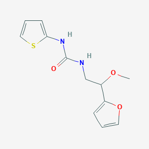 1-(2-(Furan-2-yl)-2-methoxyethyl)-3-(thiophen-2-yl)urea