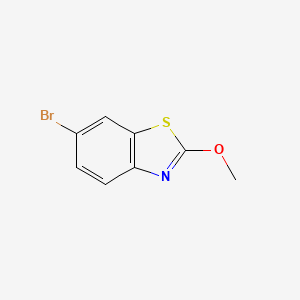 molecular formula C8H6BrNOS B2708161 6-bromo-2-methoxy-1,3-benzothiazole CAS No. 1805217-96-2