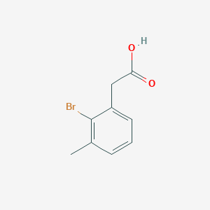 molecular formula C9H9BrO2 B2708204 2-(2-Bromo-3-methylphenyl)acetic acid CAS No. 248920-11-8