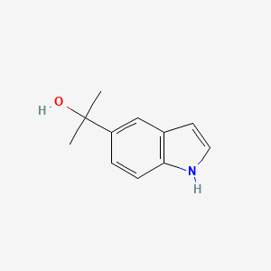 B2708236 2-(1H-indol-5-yl)propan-2-ol CAS No. 144453-57-6