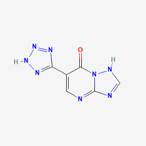 6-(1H-Tetrazol-5-yl)[1,2,4]triazolo[1,5-a]pyrimidin-7(4H)-one