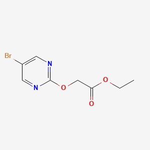 Ethyl 2-(5-bromopyrimidin-2-yloxy)acetate