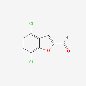 4,7-Dichlorobenzofuran-2-carbaldehyde