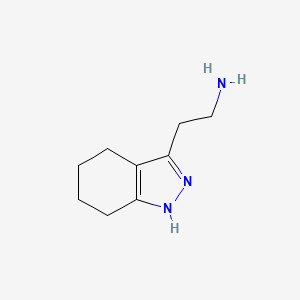 2-(4,5,6,7-Tetrahydro-2H-indazol-3-yl)ethanamine
