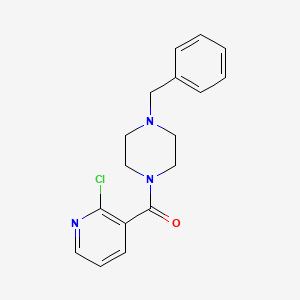 (4-Benzylpiperazin-1-yl)(2-chloropyridin-3-yl)methanone