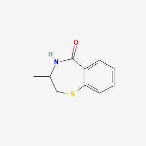 3-Methyl-2,3,4,5-tetrahydro-1,4-benzothiazepin-5-one