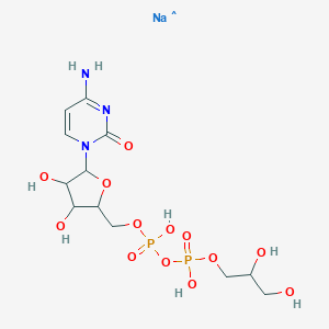 molecular formula C12H19N3Na2O13P2 B027086 Cytidine 5'-diphosphoglycerol disodium salt CAS No. 102601-56-9