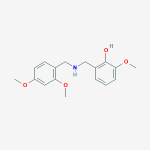2-{[(2,4-Dimethoxybenzyl)amino]methyl}-6-methoxyphenol
