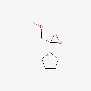 2-Cyclopentyl-2-(methoxymethyl)oxirane