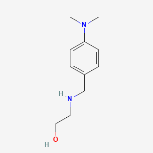 molecular formula C11H18N2O B2708782 2-(4-Dimethylamino-benzylamino)-ethanol CAS No. 161798-71-6