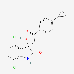 molecular formula C19H15Cl2NO3 B2709020 TK216 CAS No. 1903783-48-1