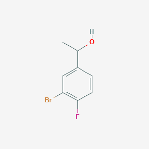 molecular formula C8H8BrFO B2709091 1-(3-Bromo-4-fluorophenyl)ethanol CAS No. 900175-01-1